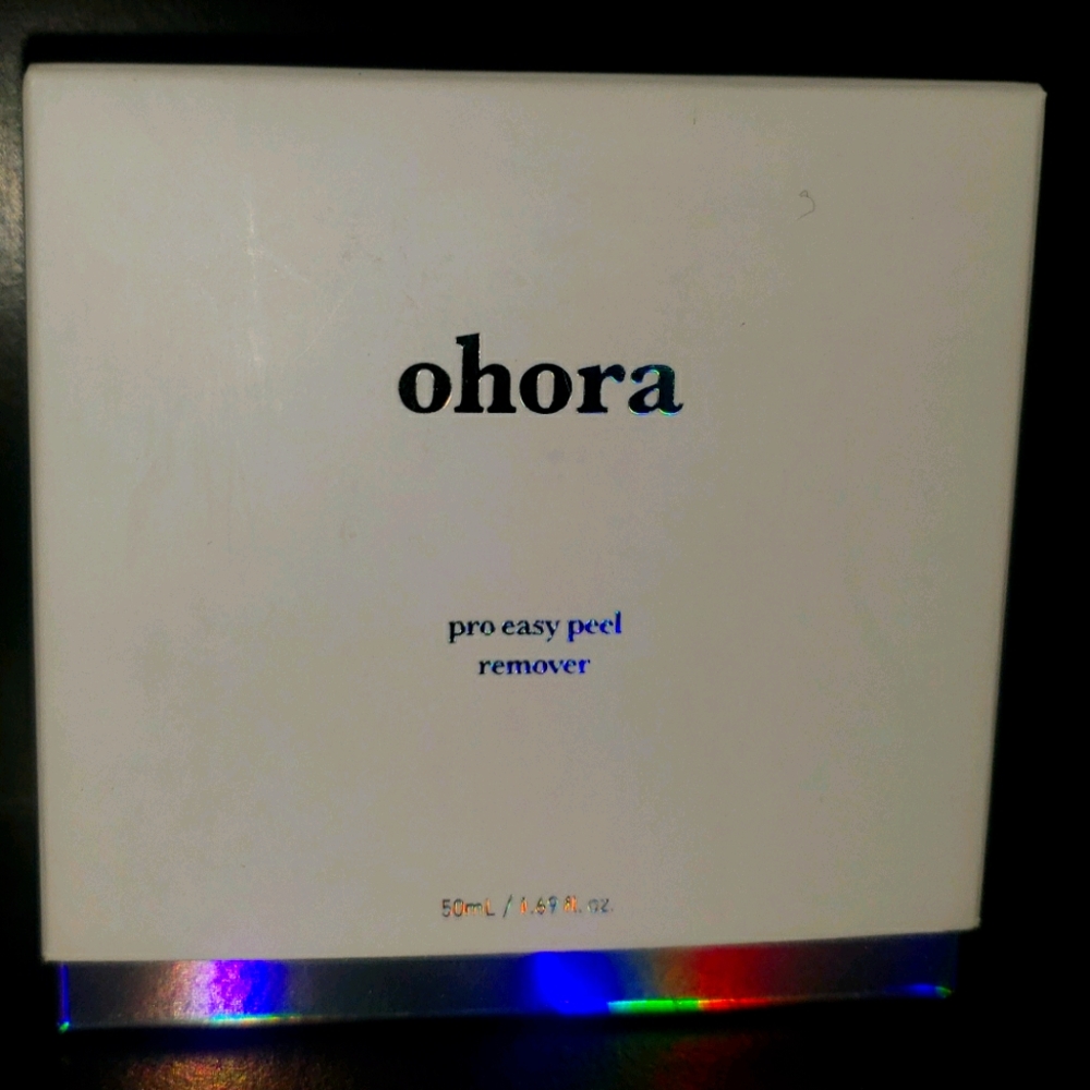 Ohora semi-cured nail gel adhesive